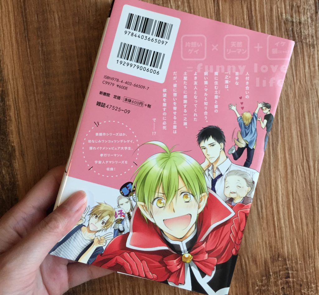 恋と毛玉とお隣さんの裏表紙画像