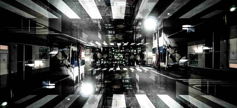 横断歩道の画像