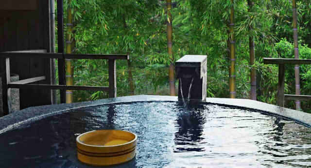 風情ある温泉宿の画像