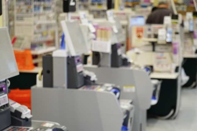 セルフレジの画像